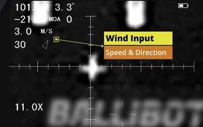 Quick Wind Input